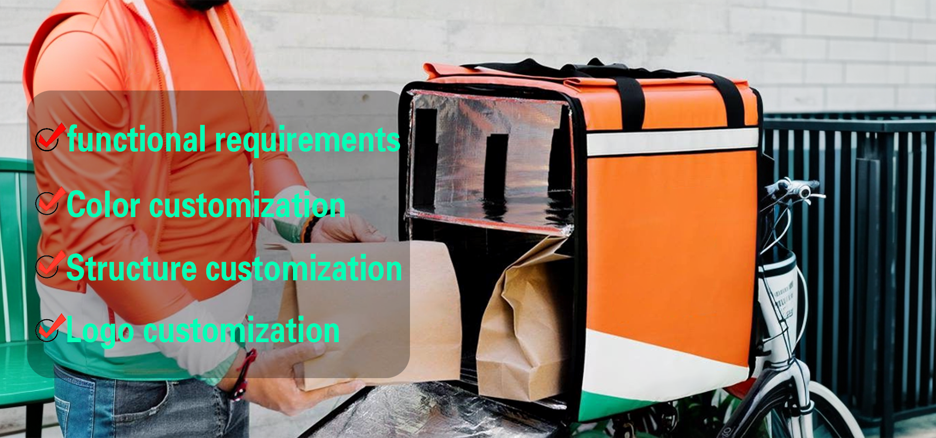 custom food delivery bag,china food delivery bag factory,oem food delivery bag