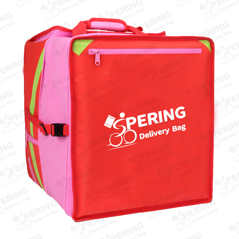 EXPANDABLE WATERPROOF ZIPPER DELIVERY COOLER BAG