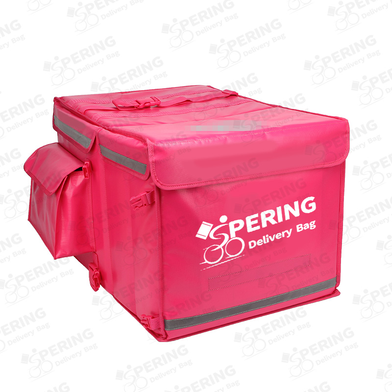 CUSTOM EXTRA LARGE EXPANDABLE FAST HOT FOOD DELIVERY BAG