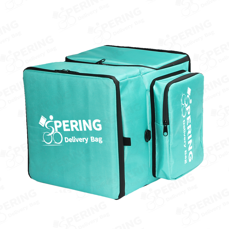 PERING CUSTOM LOGO LARGE EXPANDABLE RIDER FOOD DELIVERY BAG