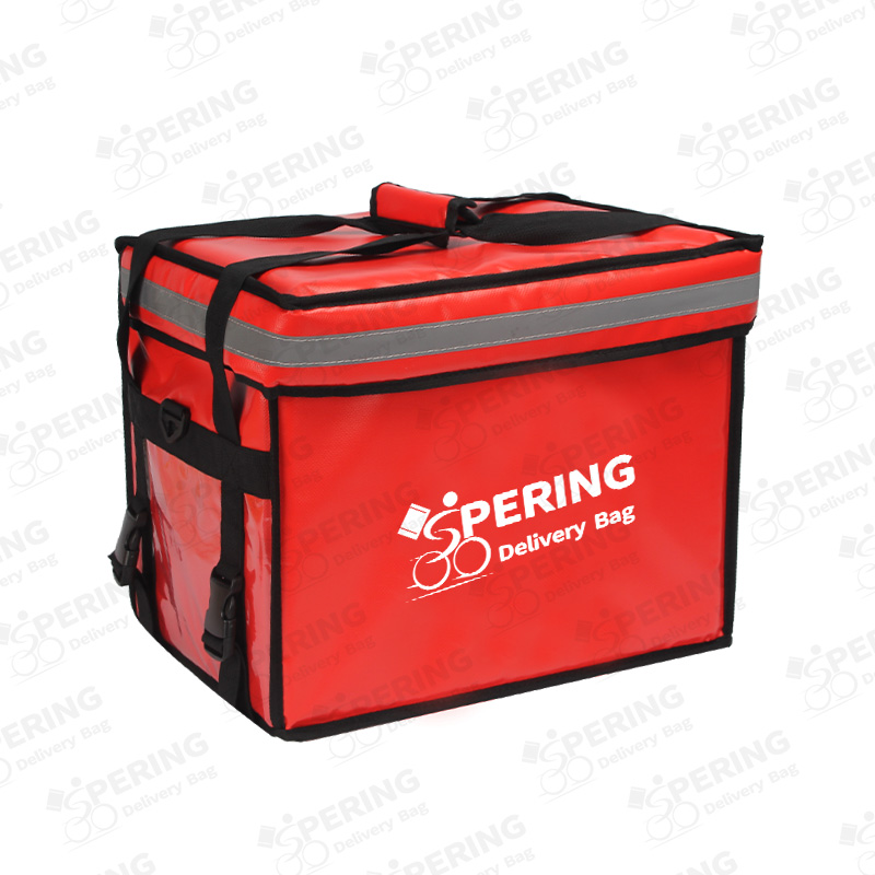 FOOD DELIVERY BAG RED COLOR