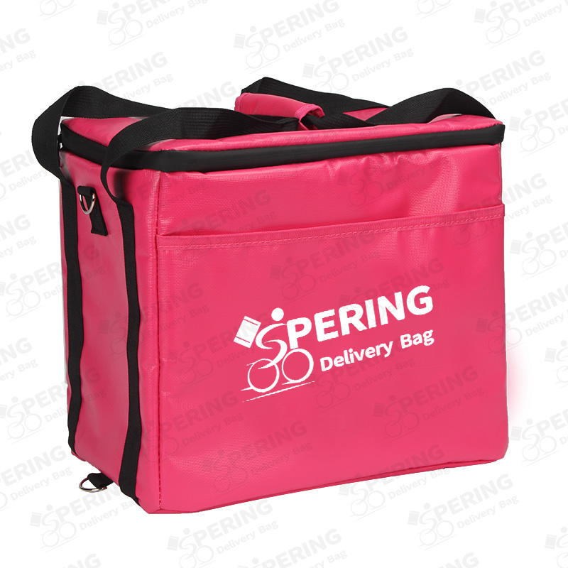 PERING CUSTOM PINK COLOR COURIER DELIVERY BAG